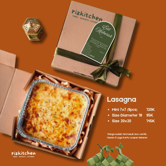 

Lasagna 20X20 Hampers Natal Christmas Bingkisan