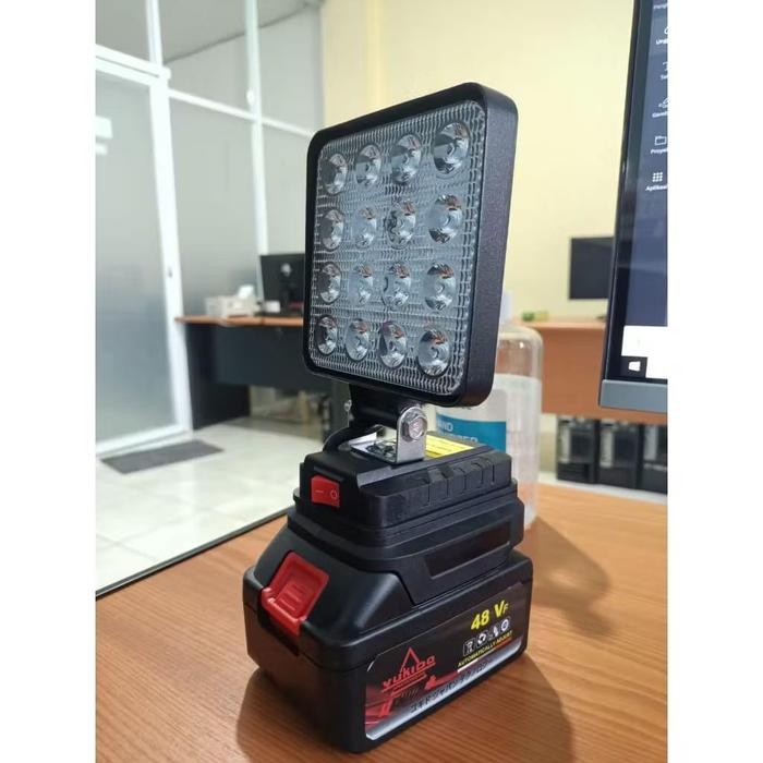 LAMPU SOROT LED lampu cordless lampu kerja/lampu charger tahan lama/lampu bengkel/lampu Tembak