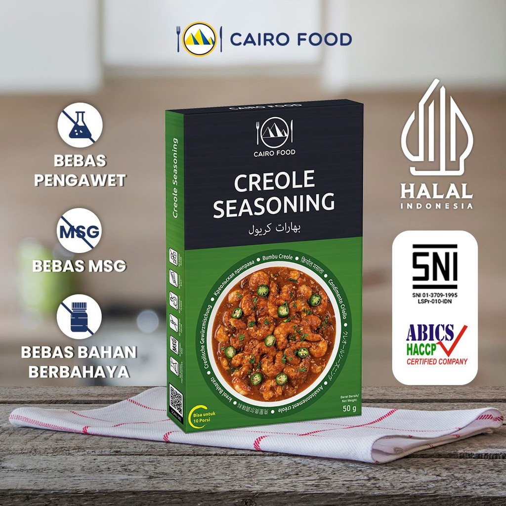 

Bumbu Creole Non MSG - Cairo Food