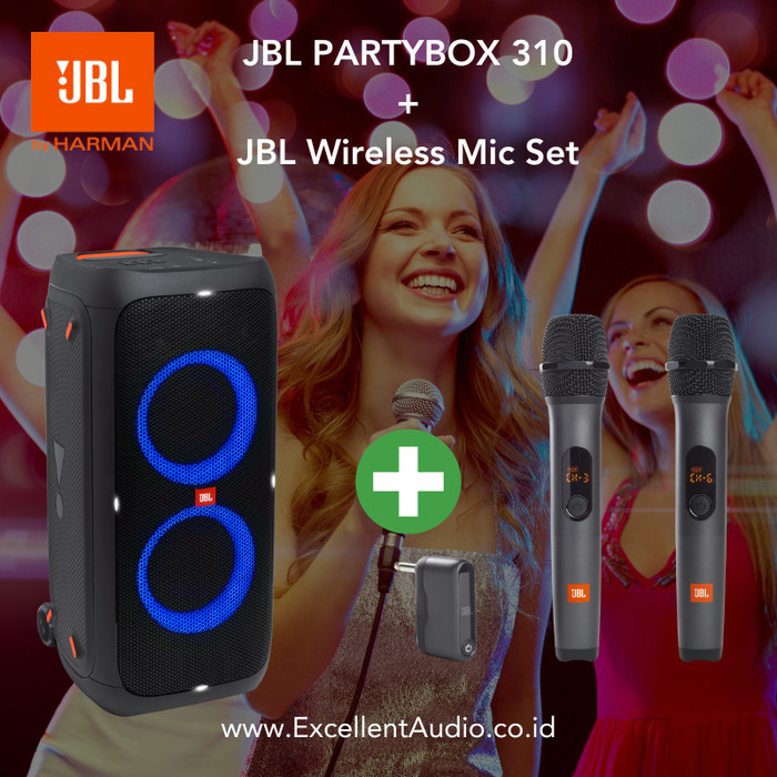 Jbl Partybox 310 Partybox310 Pb310 Bluetooth Portable Active Speaker