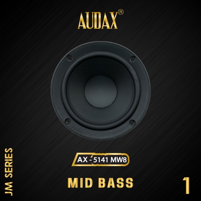 Speaker Pasif 5" Audax Ax-5141 Mw8 Mid Bass Jm Series