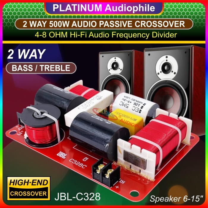 Crossover Pasif 2 Way High-End Passive Speaker Crossover Jbl-C328