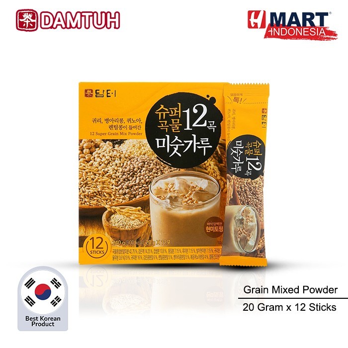 

Damtuh Grain Mixed Powder - Serbuk Minuman Sereal 20G X 12 Sticks
