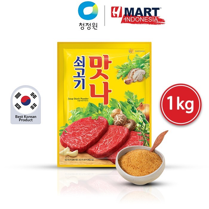 

Chung Jung One Soegogi Manna - Bumbu Kaldu Sapi Matna 1Kg