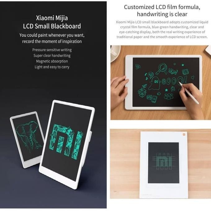 Xiaomi Mijia Drawing Pad Writing Tablet With Pen - Tablet Gambar