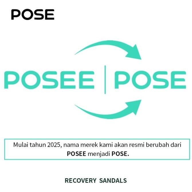 SANDAL POSEE ORIGINAL 2024 NEW ARRIVAL SENDAL PANTAI SLIPPER KARET EVA LEMBUT TEBAL SANDAL RUMAH IND