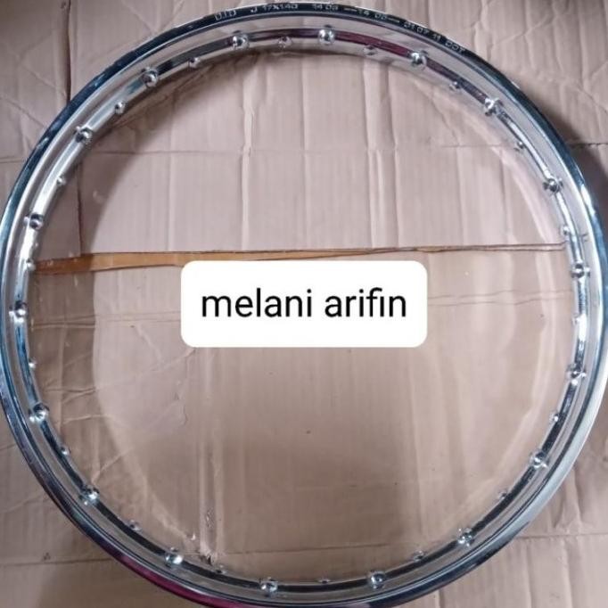 Velg peleg d.i.d/S/hm ring 17 depan dan belakang original