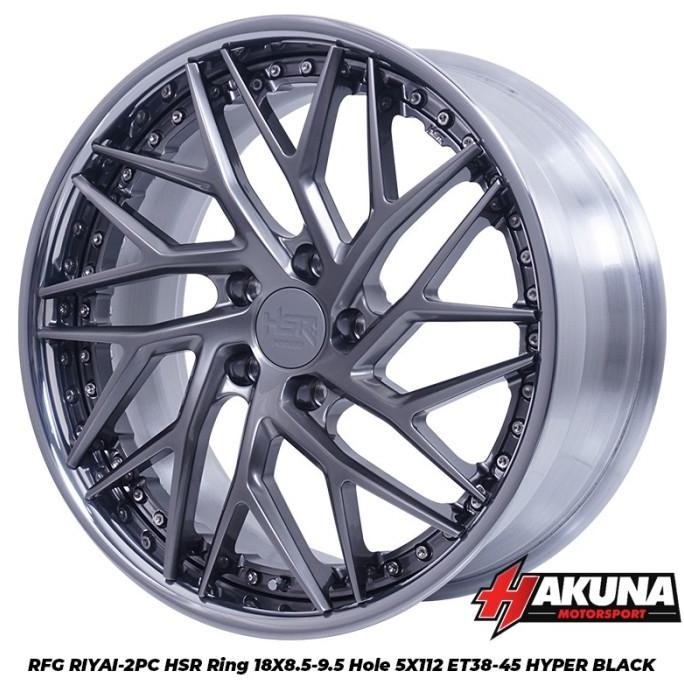 Peleg Standar Mobil Merci HSR RFG RIYAI 2PC Ring18X8,5/9,5 H5X112HBPR