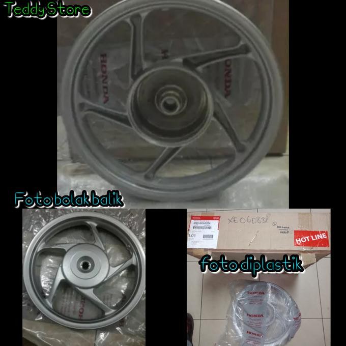Velg Peleg Velk Belakang Honda Scoopy Fi Scoopy Esp Silver Ring 14 AHM