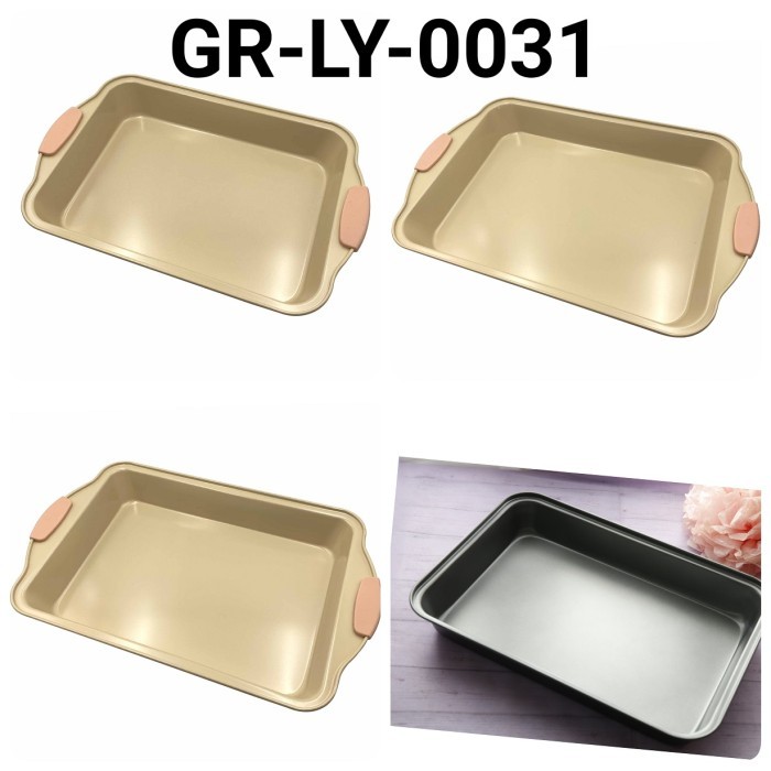 

TERLARIS LY-0031 LOYANG TEFLON PERSEGI PANJANG LOAF PAN