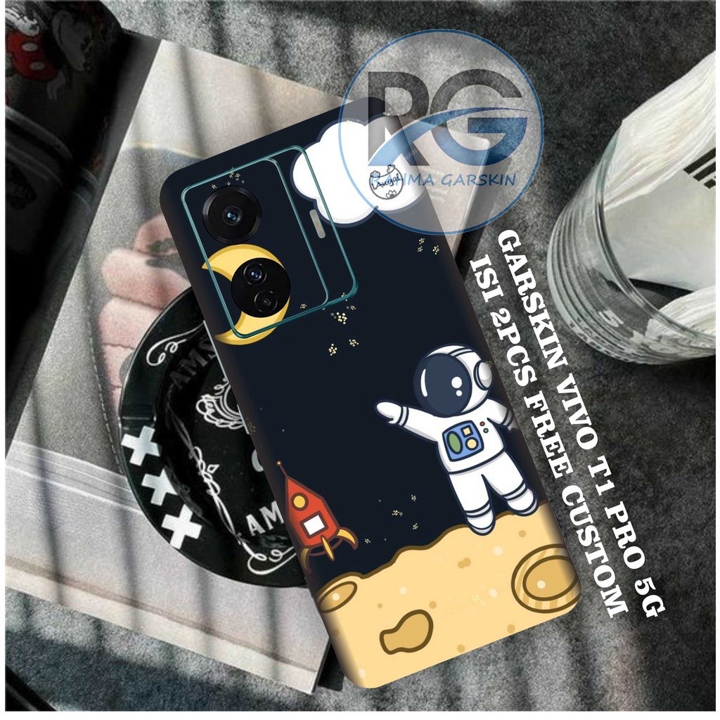 

Terlaris Vivo T1 Pro Garskin Stiker Custom Case Laminasi Tebal COD