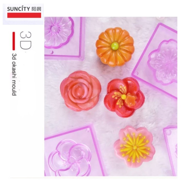 

BEST SUNCITY 3D OKASHI MOULD / CETAKAN MOONCAKE KUE BULAN