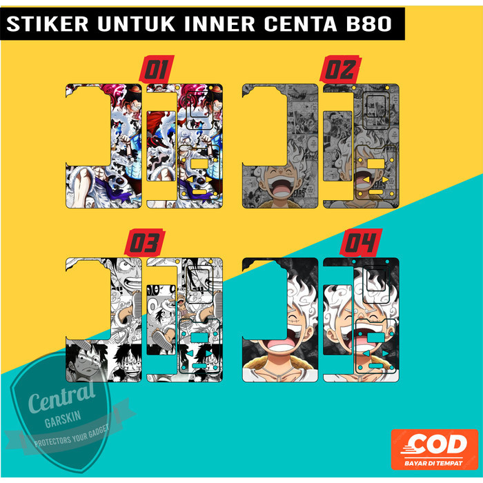 

Terlaris B80 Centa Inner Katalog Keren Aone 01 Garskin Stiker Custom Case Laminasi Tebal COD