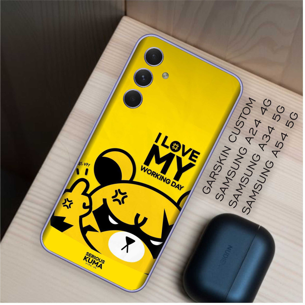 

Terlaris A54 5g Garskin Stiker Custom Case Laminasi Tebal COD