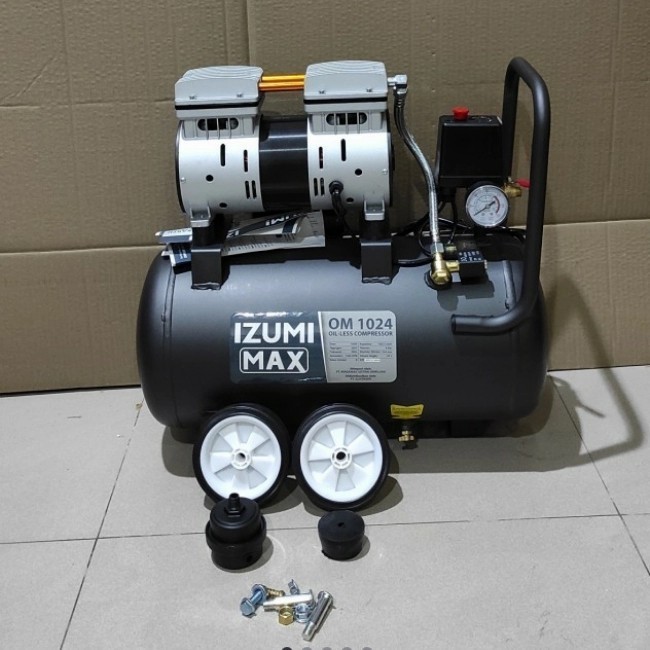 KOMPRESOR OILESS IZUMI MAX 1HP 24 LITER IZUMI MAX OM 1024
