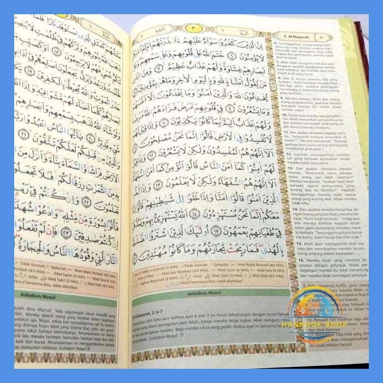 AL-QURAN BUKHARA A5 HC BIASA TAJWID WARNA UKURAN SEDANG - SYAMIL QURAN