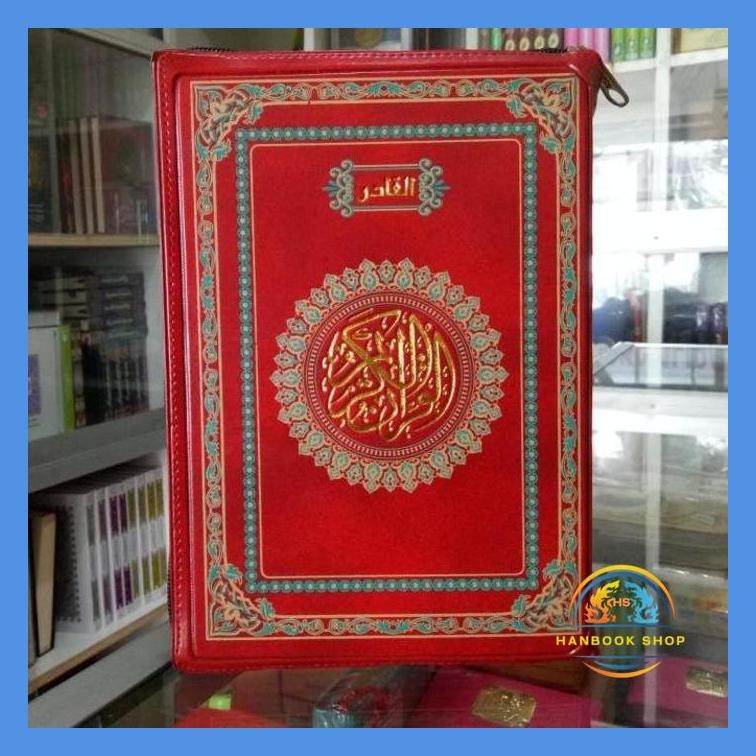 ALQURAN JAKET RESLETING AL-QODIR UK A5, AL-QURAN 15 BARIS, TOHA PUTRA