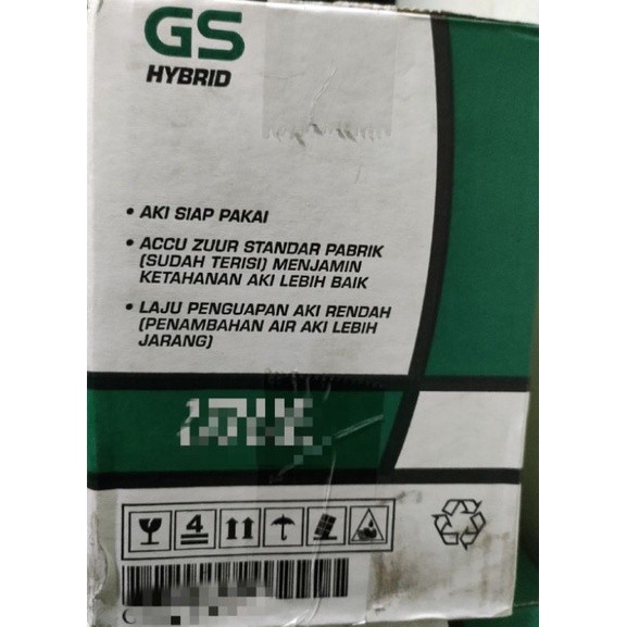 ACCU / AKI GS HYBRID NS60 (46B24R)