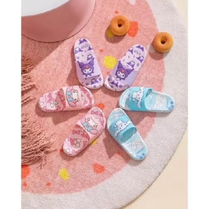 Sandal Sendal Anak Cinnamoroll My Melody Kuromi.