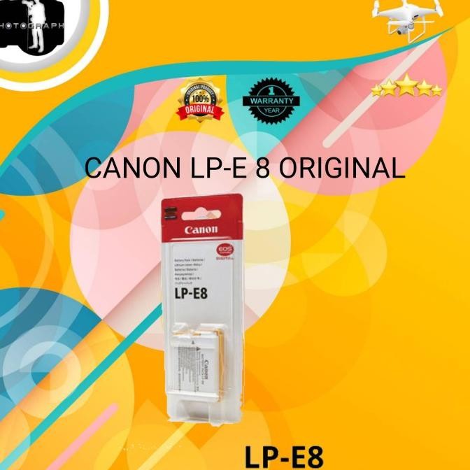 Canon Lp E8 Original Baterai 550D 600D 650D 700D
