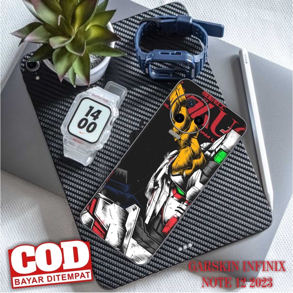 

Terlaris Infinix Note 12 Garskin Stiker Custom Case Laminasi Tebal COD