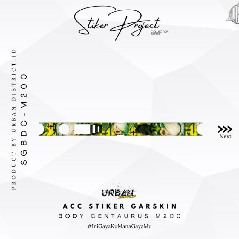 

Terlaris Stiker Centaurus M200 By Urban District Id Garskin Custom Case Laminasi Tebal COD