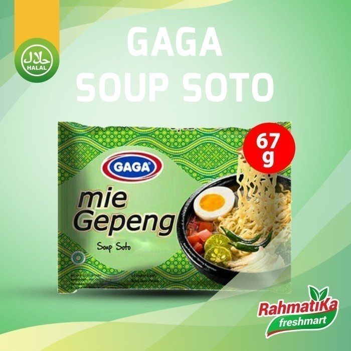 

GAGA Mie Gepeng Soup Soto (1 Pcs)