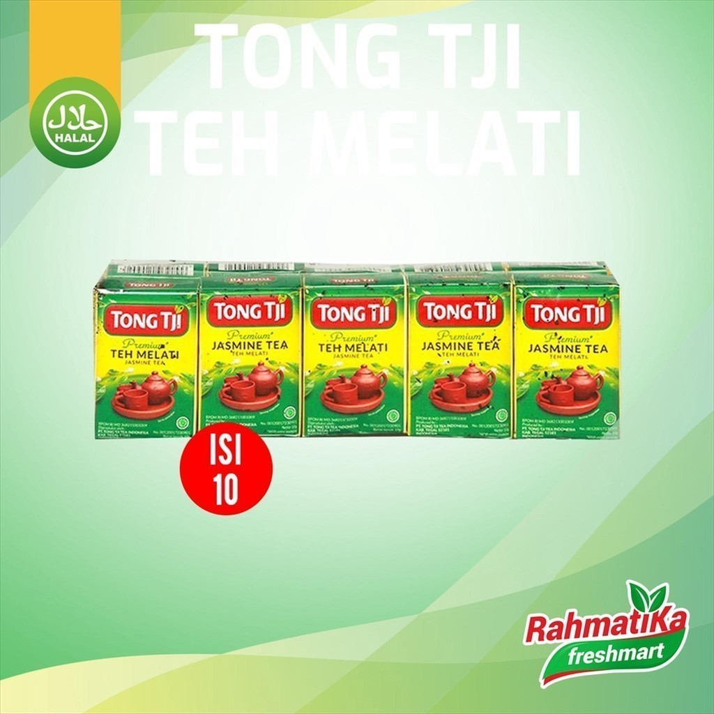 

Tong Tji Teh Melati Jasmine Tea (Isi 10) 9 gram