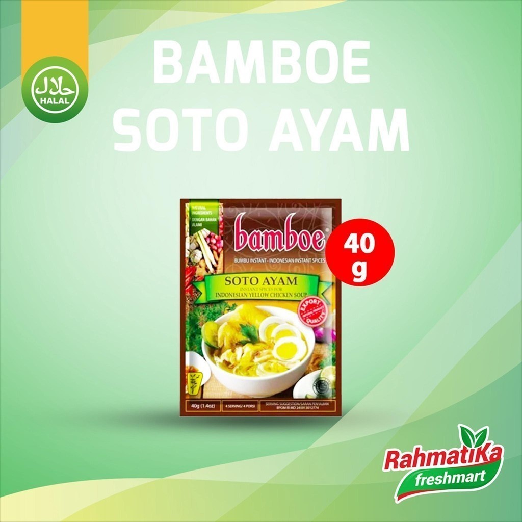 

Bamboe Soto Ayam / Bumbu Instan 40 gr