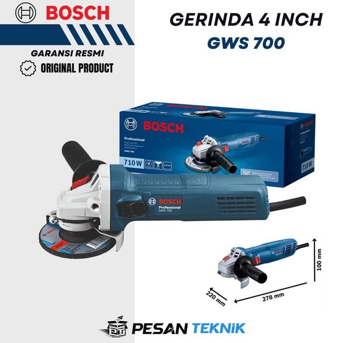 Gerinda Gerinda Tangan 4 Inch Bosch Gws700