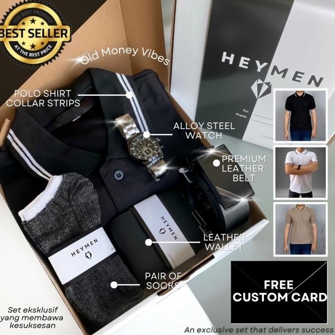 

Hampers Cowok Kado Ulang Tahun Gift Murah Wisuda Cowo Hitam DEL