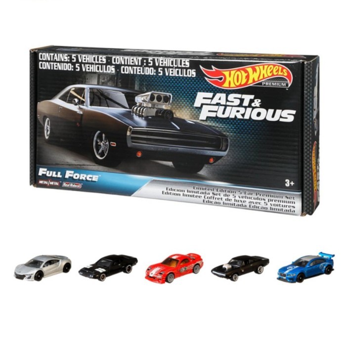 HOTWHEELS HOT FAST FURIOUS FULL FORCE BOX EXCLUSIVE MAZDA ACURA