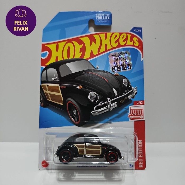 HOT WHEELS VOLKSWAGEN VW BEETLE RED EDITION FS