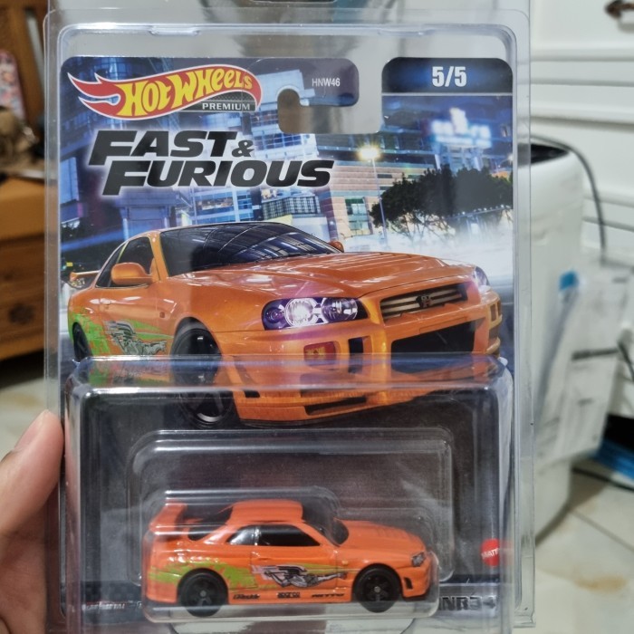 HOT WHEELS NISSAN SKYLINE GTR R34
