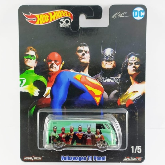 HOT WHEELS DC VOLKSWAGEN T1 PANEL HEROES
