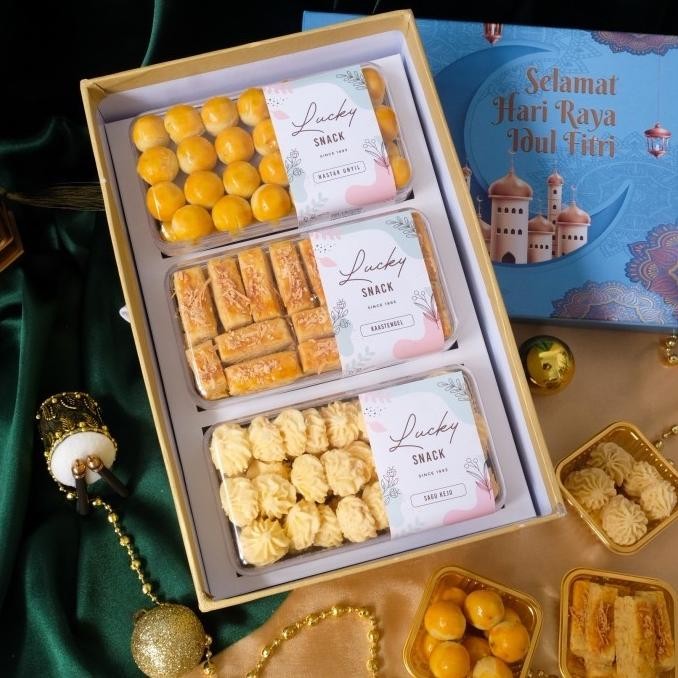 

Hampers Parcel Bingkisan Kue Kering NATAL / IMLEK / LEBARAN Wisman YAN