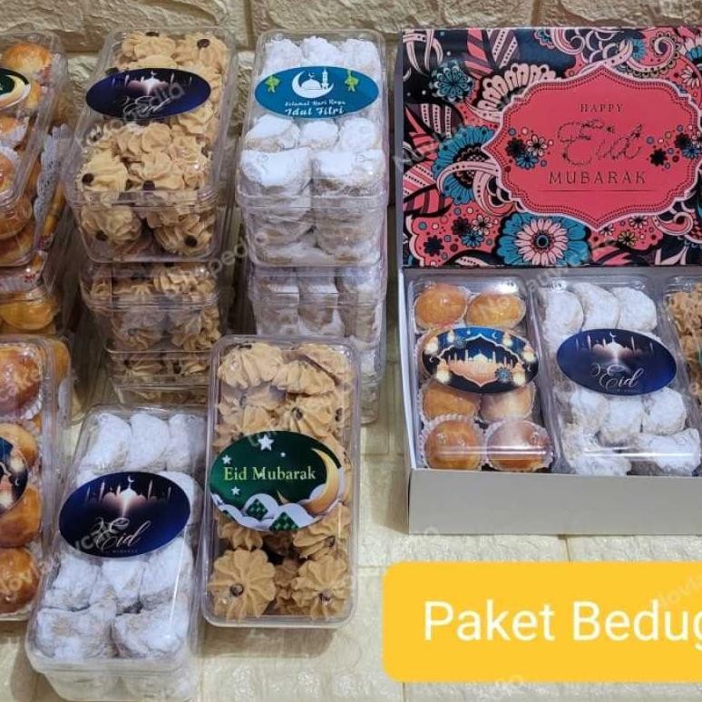 

paket kue kering lebaran isi 3 toples