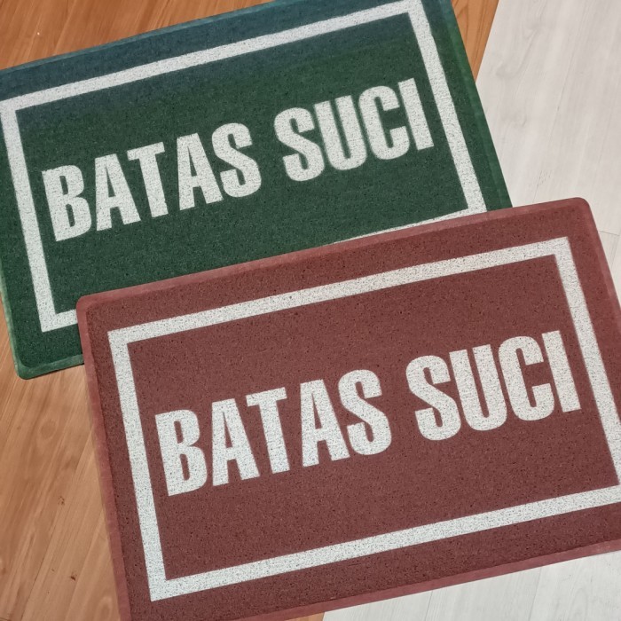 keset batas suci masjid