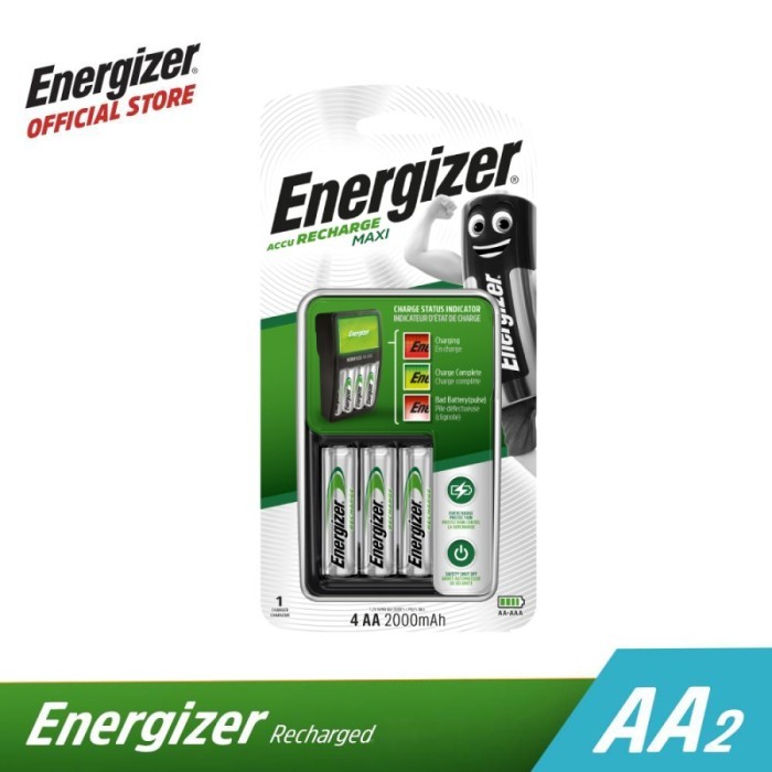 Baterai ENERGIZER RECHARGEABLE Port + Baterai AA/AAA