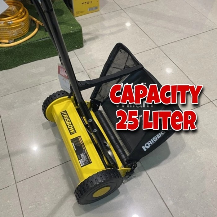 Alat Potong Rumput Dorong Manual Krisbow