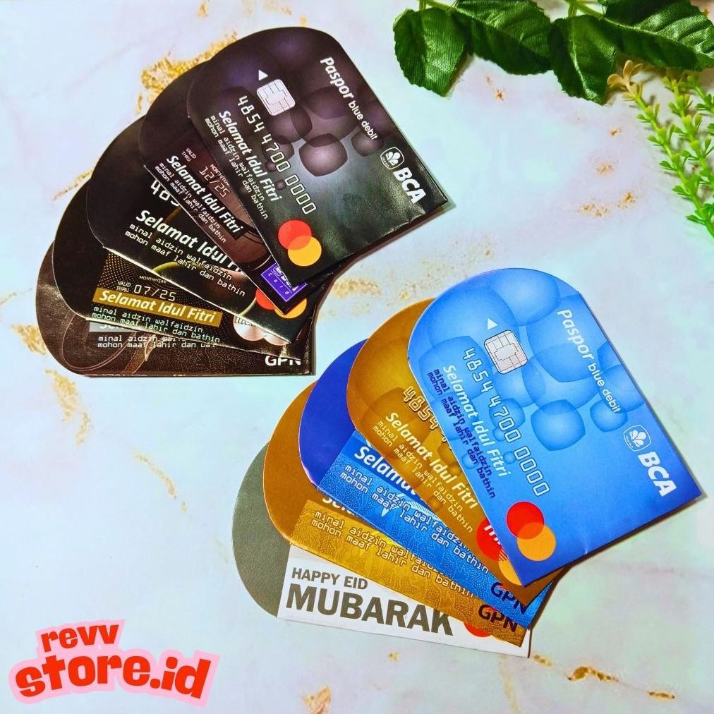 

VIRAL (100 pcs) Amplop Lebaran Motif Atm 2025 lea