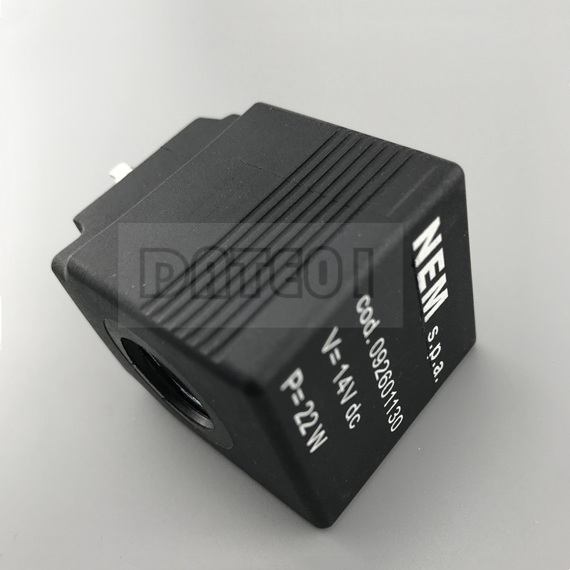 BEAST NEM Excavator Solenoid Valve Coil FOTON REVO Excavator Pilot Solenoid Valve Dc24v Dc12v