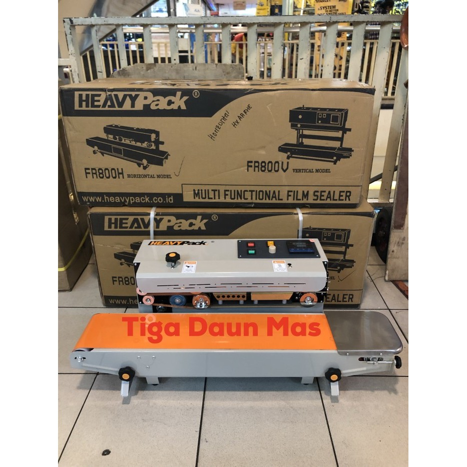 CONTINOUS BAND SEALER / MESIN PENYEGEL PLASTIK HEAVYPACK