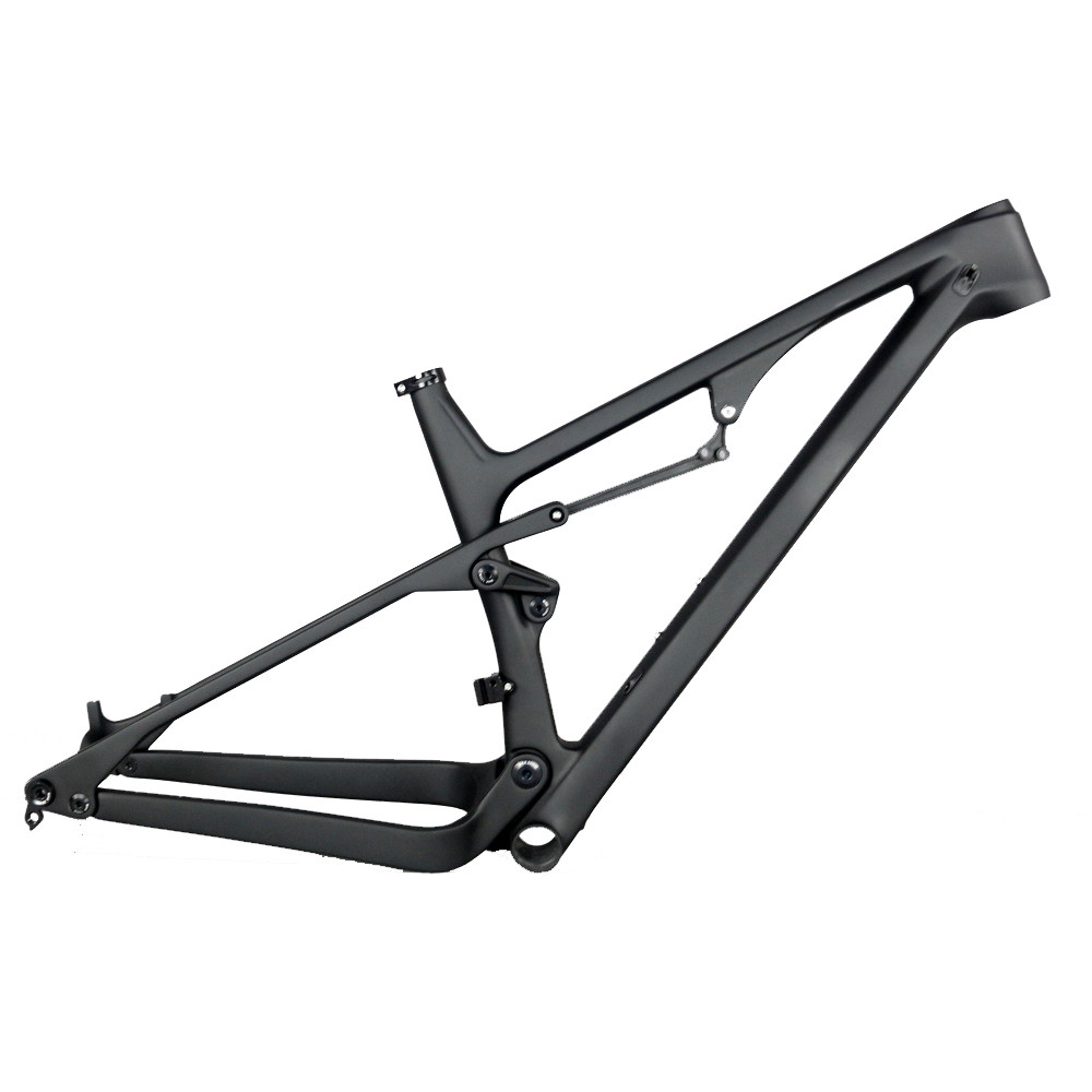HONYA Full Suspension MTB Carbon Frame, XC Mountain Framset, BB92 carbon frame , Customized Paint, 2