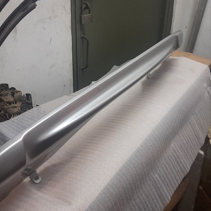 spoiler bemper belakang all new pajero sport 2016-2021 asli ori