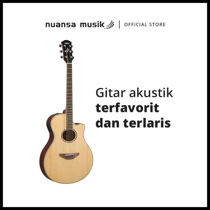 Terlaris Yamaha Acoustic Electric Guitar Apx600 / Apx-600 / Apx 600 Good Quality
