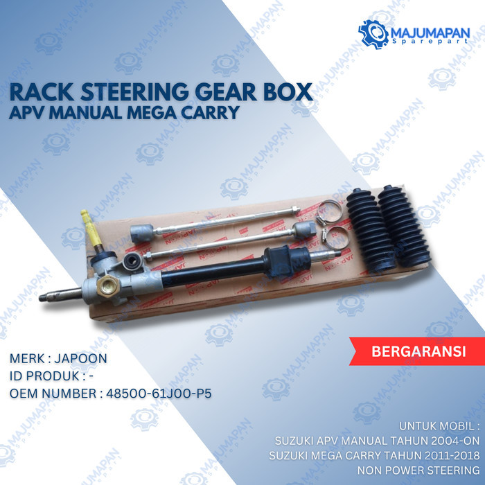RACK STEERING STERING RACK STEER STIR GEAR BOX APV MANUAL MEGA CARRY