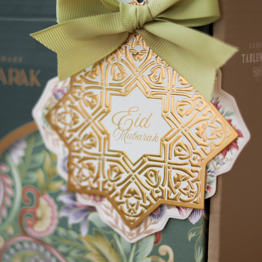 

CUCI GUDANG Hampers Lebaran Idul Fitri Mangkok Set Premium Eid Mubarak Gift Set Mangkok Keramik