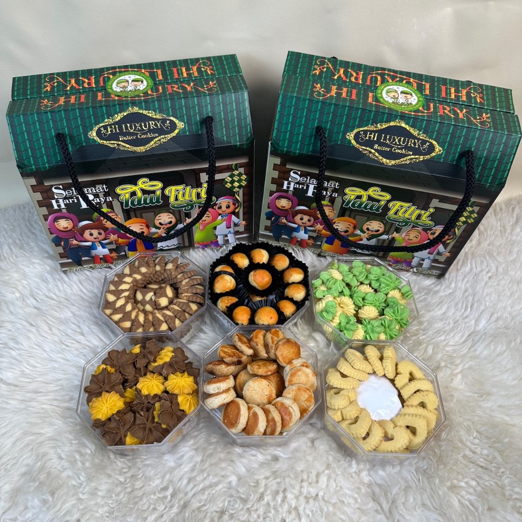 

NEW DEALS PAKET KUE LEBARAN LUXURY PARCEL KUE KERING HAMPERS RAMADHAN PAKET KUE KERING IDUL FITRI