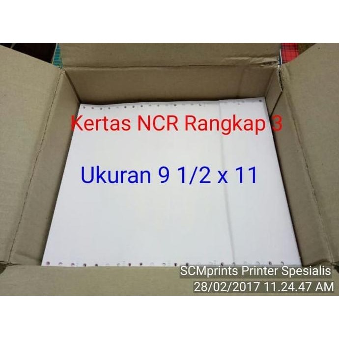 

Kertas Invoice NCR Rangkap 2 Ply Countinius Form NCR Paper 2 Ply Putih
